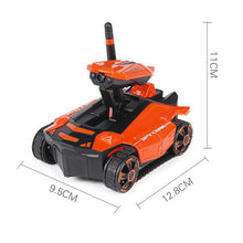 ATTOP YD-211 RC Tank with HD Camera Wifi FPV 0.3MP Camera App Remote Control Tank RC Toy Phone Controlled Robot