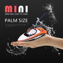 Mini Rechargeable RC Boat Innovative Children's Summer Outdoor Water Toy Remote Control Speed Boats for Kids Gift
