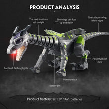 New Arrival RC Dinosaur Toys Infrared Remote Control With Light Crawling Dancing Jumping Play Music Dinosaur Model Gift Toy