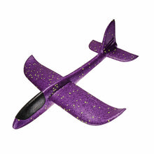 48cm Big Size Hand Launch Throwing Hand Throw Planes Inertial Foam EPP Airplane Toy Children Plane For Kids Blue Purple Pink