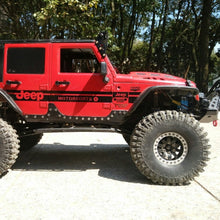 3D Metal Stereoscopic Sticker Badge For 1/10 Rc Crawler Car Axial Scx10 90046 90047 Wrangler Cherokee