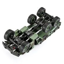 Original MN-77 1/16 2.4G 4WD 10km/h Remote Control Rc Car & LED Light Camouflage Military Off-Road Car RTR Toy For Boys Gifts