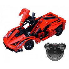 RCtown Remote Control Electric Sports Car Model Toy DIY Assemble Building Blocks RC Car Children Gifts