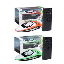 Mini Rechargeable RC Boat Innovative Children's Summer Outdoor Water Toy Remote Control Speed Boats for Kids Gift