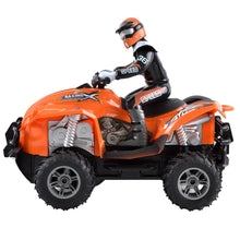 Children Boys Toy Remote Control Toys Motocross Boy Girl Four-wheeled RC Motorcycle Cool Toy Car Toys & Hobbies EU Plug Orange