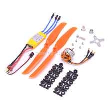 A2212 2212 1400KV Brushless Motor 30A ESC Motor Mount 8060 Propeller SG90 9G Micro Servo set for RC Fixed Wing Plane Helicopter