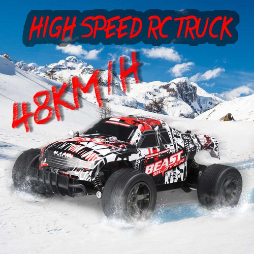 RC Car 48KM/H 2.4ghz 1:20 4WD Remote Control High Speed Truck Electric Truck OffRoad Vehicle 4x4 Driving Car Vehicle Toy