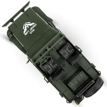 JJRC Q65 1:10 RC Car 2.4G 4WD Convertible Remote Control Light Jeep Four-Wheel Drive Off-Road Military Climbing Car Toy Kid Gift