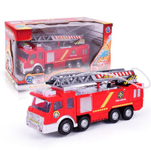 Activities Children's Toys Fire Truck Wholesale Electric Universal with Light Can Spray Simulation Remote Control Car Toys