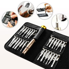 DANIU 25 in 1 Multi-purpose Precision Screwdriver Wallet Set Repairtools For Computer Mobile Phone RC Drone Quadcopter