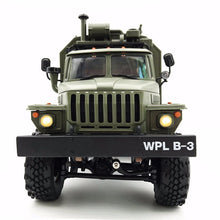 Wpl B36 Ural 1/16 2.4G 6Wd Rc Truck Rock Crawler Command Communication Vehicle Rtr Toy Auto Army Trucks Radio Rc Truck Toys