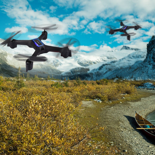 Flymax 2 WiFi Quadcopter RC Drone 2.4G WIFI FPV Streaming Drones Wide Angle HD Camera High Hold Mode Helicopters Drones Kids Toy