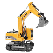 2.4Ghz 6 Channel 1:24 RC Excavator toy RC Engineering Car Alloy and plastic Excavator RTR For kids Christmas gift