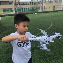 Electric Toy Large Format Walking Spray Dinosaur Robot With Light Sound Mechanical Dinosaurs Model Toy For Kids Children