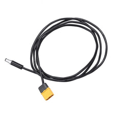 RJXHOBBY XT60 Male Bullet Connector to Male DC 5.5X 2.5mm DC5525 Rubber Power Cable for TS100 Electric Soldering Iron RC Models