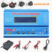 New Arrival iMAX B6 Digital 80W 1-6S RC Lipo NiMH Battery Balance Charger Discharger For RC Drone FPV US/UK/EU/AU Plug