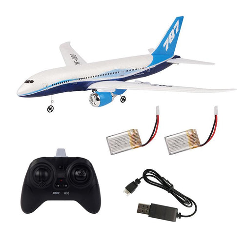 DIY Remote Control Aircraft EPP RC Drone Boeing 787 2.4G 3Ch RC Airplane Fixed Wing Plane For Kid Boy Birthday Gift