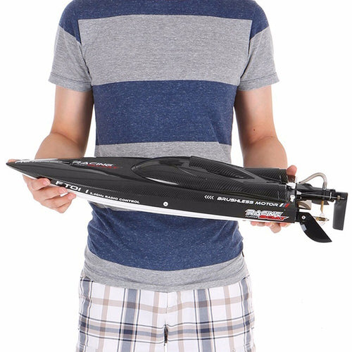 New Fei Lun FT011 2.4G Racing RC Boat High Speed Brushless Motor Water Cooling System 4Channels Speedboat Christmas Gift