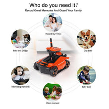 ATTOP YD-211 RC Tank with HD Camera Wifi FPV 0.3MP Camera App Remote Control Tank RC Toy Phone Controlled Robot