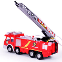 Activities Children's Toys Fire Truck Wholesale Electric Universal with Light Can Spray Simulation Remote Control Car Toys