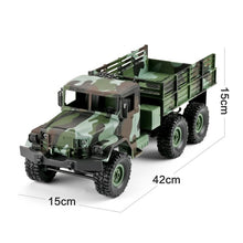 Original MN-77 1/16 2.4G 4WD 10km/h Remote Control Rc Car & LED Light Camouflage Military Off-Road Car RTR Toy For Boys Gifts