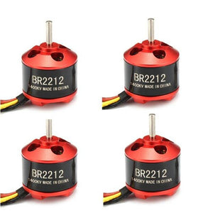 1/4PCS Racerstar BR2212 1400KV 2-4S Brushless Motor For RC Airplane Quadcopter FPV Drone Multicopter RC Parts Multirotor Accs