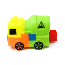 DIY Build Learning Toys For baby Interlocking Car Model Play Set Kids Assembly Educational Construction Kongming Lock Kit toys