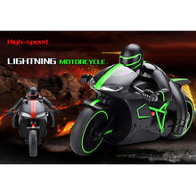 20KM/H Speed 4 Channels Led Light Motorcycle RC Racing Drift Motorbike Two-wheeled Motor Vehicle Toy Kids Remote Control Toys