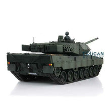 Henglong 1/16 Green 6.0 version infrared combat Leopard2A6 RC Tank 3889 Barrel Recoil Metal Track Rubber TH12771