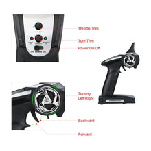 FT009 2.4G 4CH Water Cooling System Self-righting 30km/h High Speed 360 Degree Flips Racing RC Boat