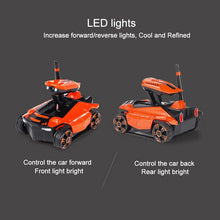 ATTOP YD-211 RC Tank with HD Camera Wifi FPV 0.3MP Camera App Remote Control Tank RC Toy Phone Controlled Robot