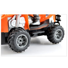 Children Boys Toy Remote Control Toys Motocross Boy Girl Four-wheeled RC Motorcycle Cool Toy Car Toys & Hobbies EU Plug Orange