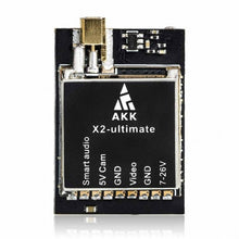 AKK X2-ultimate International 25mW/200mW/600mW/1200mW 5.8GHz 37CH FPV Transmitter with Smart Audio for RC Models Drone Part Accs