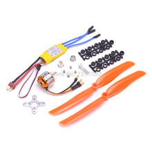 A2212 2212 1400KV Brushless Motor 30A ESC Motor Mount 8060 Propeller SG90 9G Micro Servo set for RC Fixed Wing Plane Helicopter