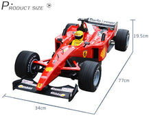 RC Car 1:6 F1 Formula Super Racing Car Remote Control Sport Car Model 4 spare tyres rechargerable electronic car toy