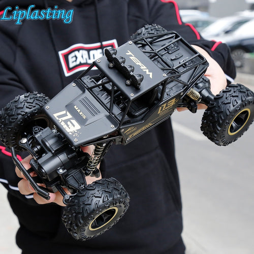 New RC Car 1:16 4WD Rock Crawlers Driving Car Double Motors Drive Bigfoot Car Remote Control Car Model Off-Road Vehicle Toy