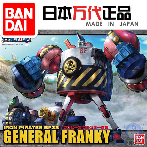 Original Gundam Model ONE PIECE IRON PIRATES BF38 GENERAL FRANKY Mobile Suit Kids Toys