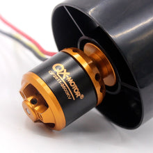 QX-MOTOR QF2611 3500KV 4500KV Brushless Motor with 55mm 64mm 6 Paddle EDF Ducted Fan for RC Drone Ducted