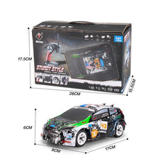 Wltoys K989 1/28 2.4G 4WD Brushed RC Remote Control Rally Car RTR with Transmitter RC Drift Car Alloy Remote Control Car