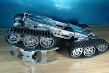 Alloy Tank Chassis Tractor Crawler Intelligent Robot Car Obstacle Avoidance barrowland diy rc toy remote control