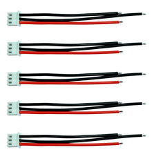 5pcs Lipo 2S 3S 4S 5S 6S Battery Balancing Changer Wire Line Cable JST-XH JST XH Connector Adapter Plug 22AWG 100mm 10cm
