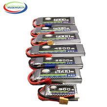New 7.4V 2S RC Airplane LiPo Battery 900 1200 1500 2200 3000 3800 5000mAh 25C 35C60C For RC Drone Helicopter Aircraft Quadcopter