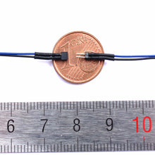 2-Pin Micro Connector with Pin Pitch 1.0mm micro quick plug wired connector for decoder connection/LaisDcc Brand