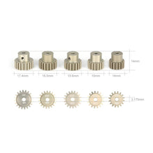 SURPASS HOBBY 5Pcs 32DP 3.175mm 12T 13T 14T 15T 16T 17T 18T 19T 20T Metal Pinion Motor Gear Set for 1/10 RC Car Truck