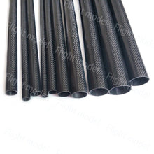 1pcs Carbon Fiber Tube 3K For Quadcopter Arm DIY Drone 10mm 12mm 14mm 16mm 18mm 22mm 24mm 26mm 28mm 30mm 32mm Length 500mm