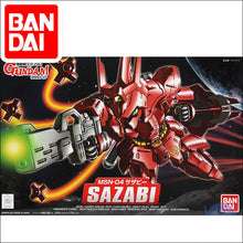 Original SD Gundam Model Cute MSN-04 SAZABI DESTROY MODE Mobile Suit Kids Toy