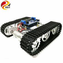 Mini T100 Crawler Metal Tank Robot Chassis with Arduino Wireless WiFi Controller Kit for Modification RC Toy by APP Phone