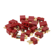 10 Pairs Ultra T-Plug Connectors fit deans Lipo RC Lipo Battery Helicopter 10 Pair T Plug Connectors Male Female for Deans Props