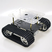 Smart Robot Tank Chassis Tracked Car Platform with 33GB-520 Motor for Arduino DIY Robot Toy Part mini T101 New Arrival 2018