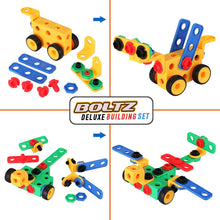 DIY Building Kit STEM Educational Engineering Assembly Toy Screwing Blocks Building Construction Toys Creative Fun Gift for Kids
